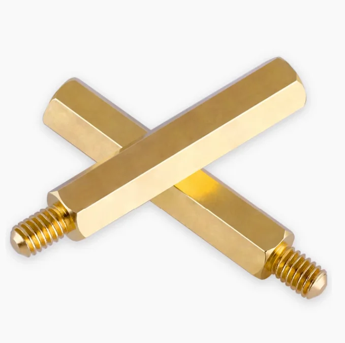 M4 Length 5-10mm Hex Brass Male Female Standoff Board Rack Stud Hexagon Threaded PCB Motherboard Spacer