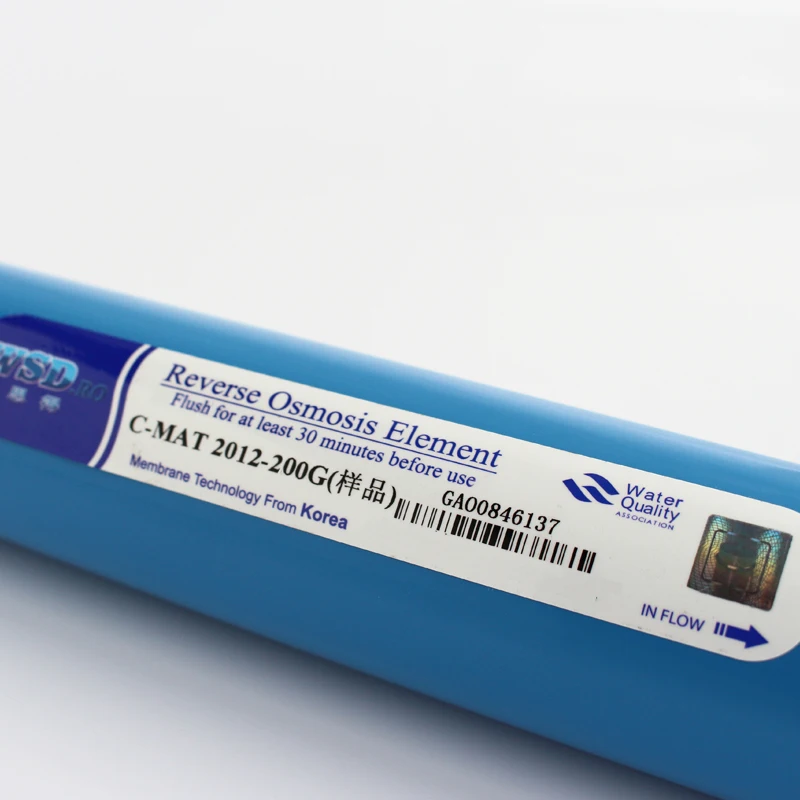WSD production Commercial Use Blue Tape 2012-200G RO Membrane Elements