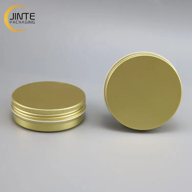 High Quality Customized Printed Big Round Aluminum Tin Cans For Cosmetic Packaging