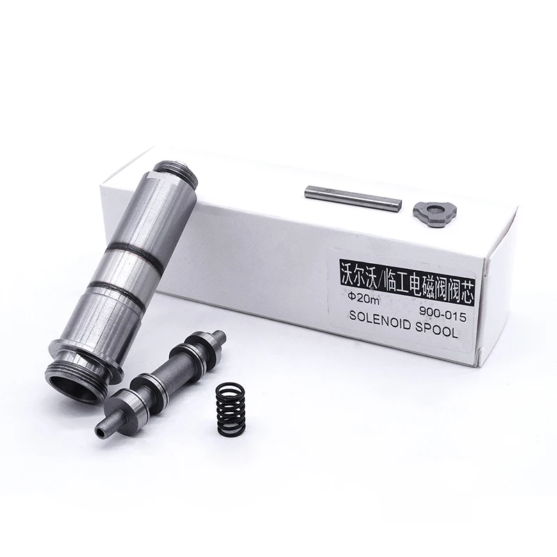 Factory Price Excavators Electric Spare Parts Hydraulic Solenoid Valve Spool for Volvo/SDLG Diameter 20mm