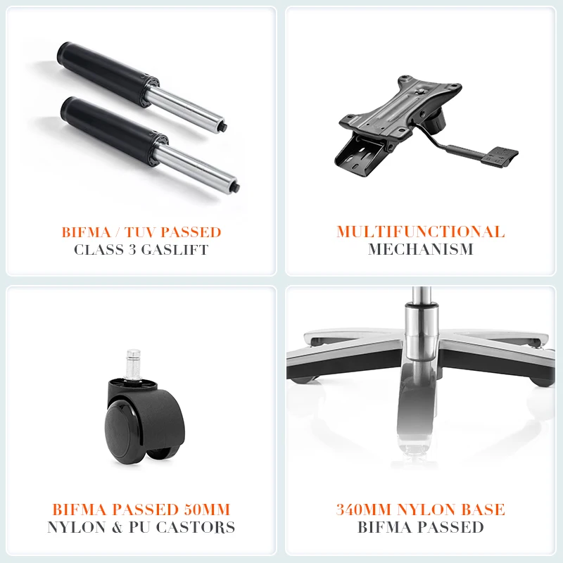 Modern Luxury Adjustable Recliner Swivel Manager Executive High Quality Ergonomic Prem Genuine Leather Office Chair with Massage