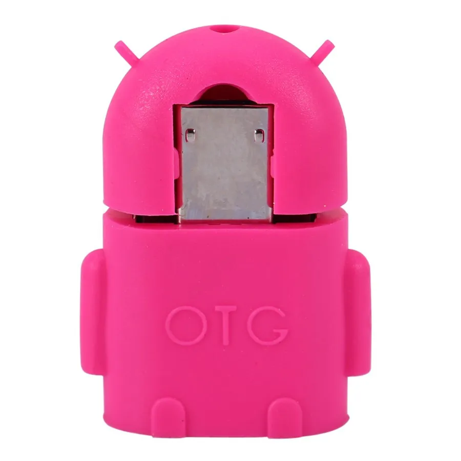  Микро-USB к USB 2 0 OTG адаптер конвертер робот коннектор формы для планшетного ПК Flash мыши клавиатуры