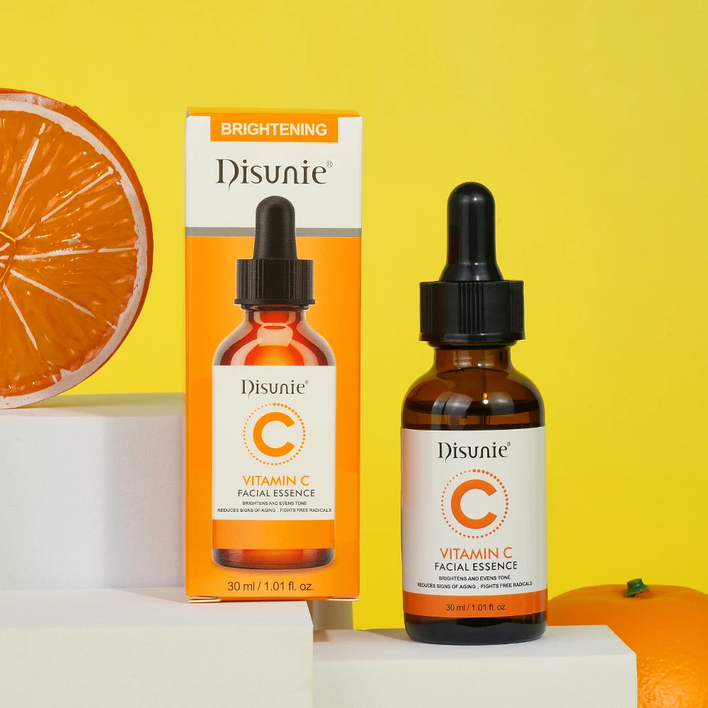Vitamin C Facial Serum With Hyaluronic Acid Anti-aging Collagen For Skin Brightening Vitamin C Whitening Skin Care Face Serum