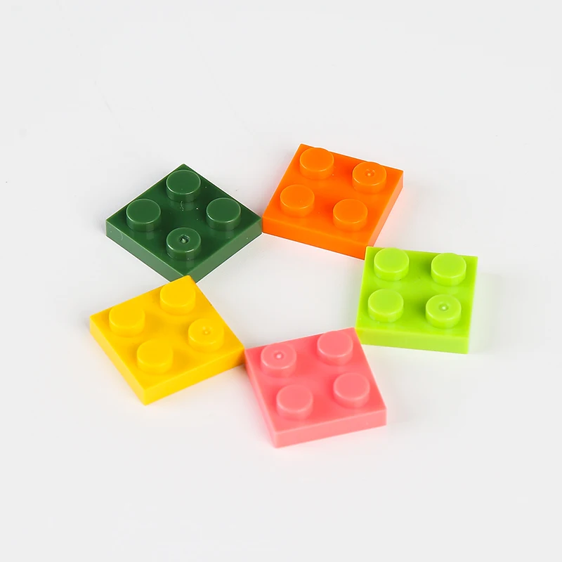  WOMA TOYS AliExpress hot selling Compatible major brands Building Blocks Toys For Kids DIY Small bricks 2*2 palte