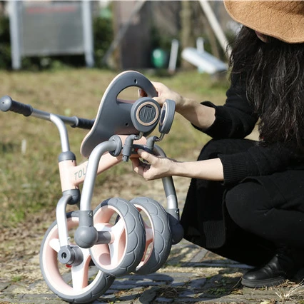 Simple Style Children Baby 3in1Tricycle 3 Wheels Aluminum Walkers Ride on Toy Boy Trike for Toddler Kids