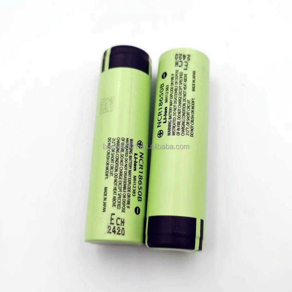 3.7v 3400mah NCR18650b rechargeable Lithium Battery 10a discharge Li Ion Cell Made in Japan