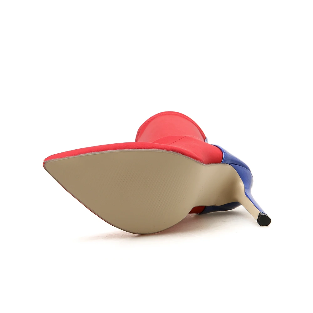 
LFZ-69 2019 New Fashion Elastic Stretch Women Stilettos High Heels Shoes Sexy Stilettos Boots 