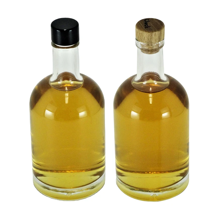 Прозрачные стеклянные бутылки для водки, виски, 500 мл