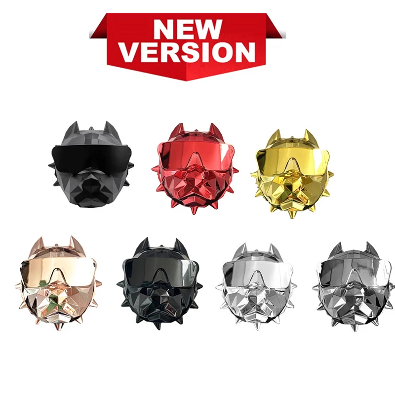 Car Air Freshener Bulldog Decorative Perfume Cclip Auto Diffuse Adjusting Smell Perfume Fresh Aromatherapy car perfume holder