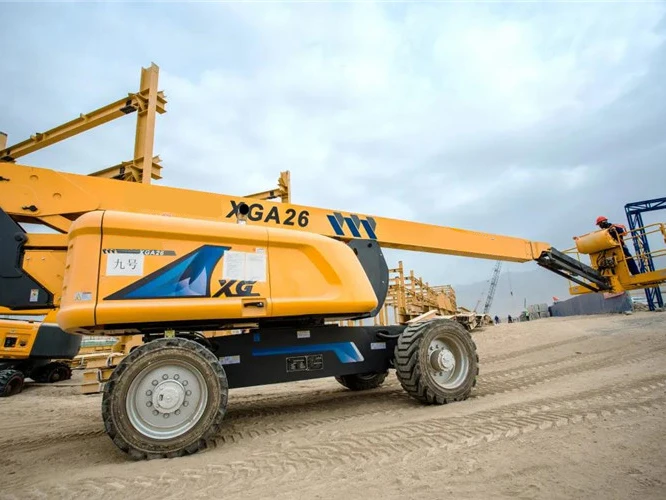 26m Boom Lifts Diesel Electric Articulated Work Platform XGA26 Made by Xuzhou Manufacturer