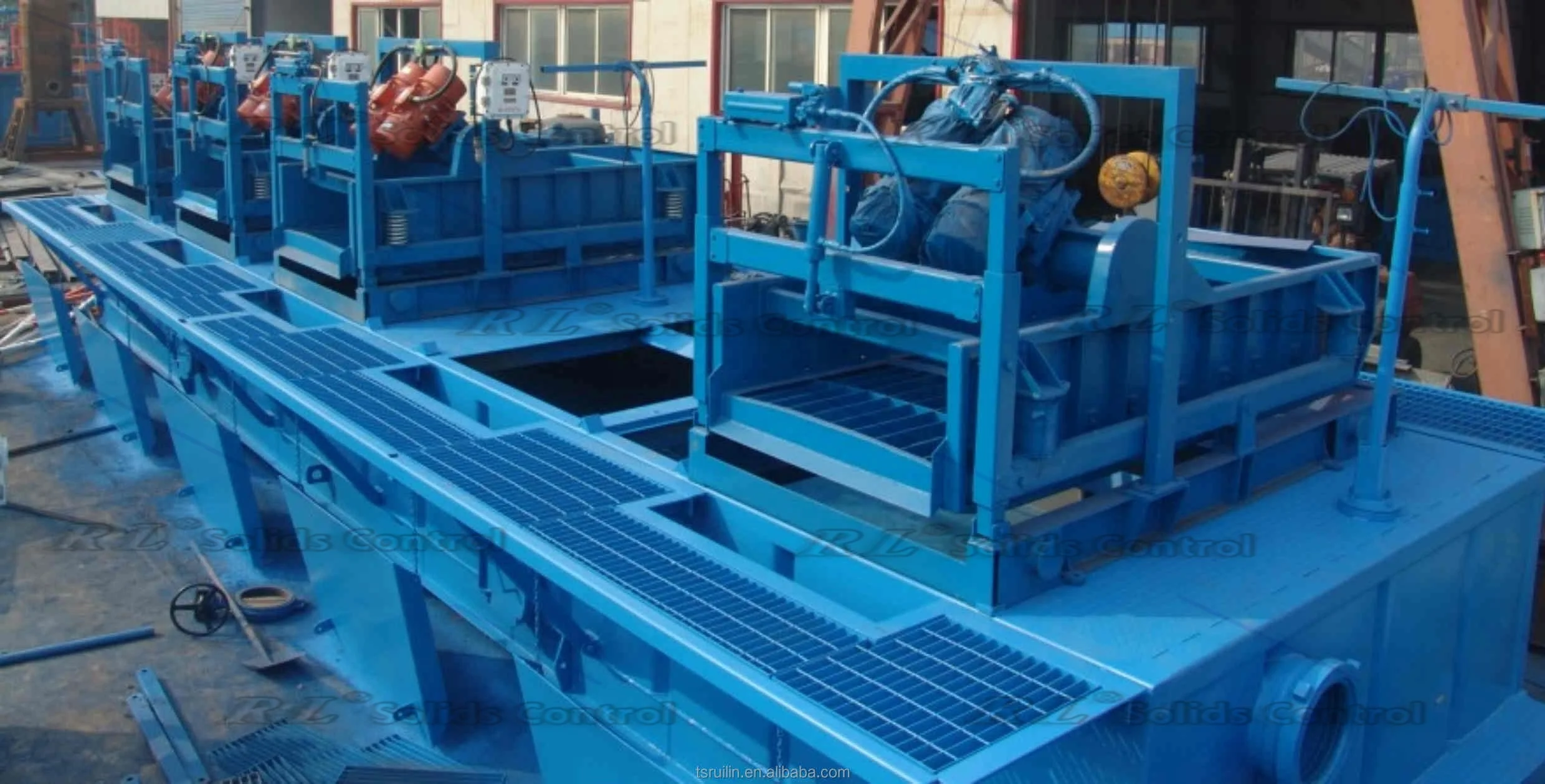 Hdd 220v/380v/415v/460v  500 Sets / Month Mobile Drilling Mud Solid Control System for Oil