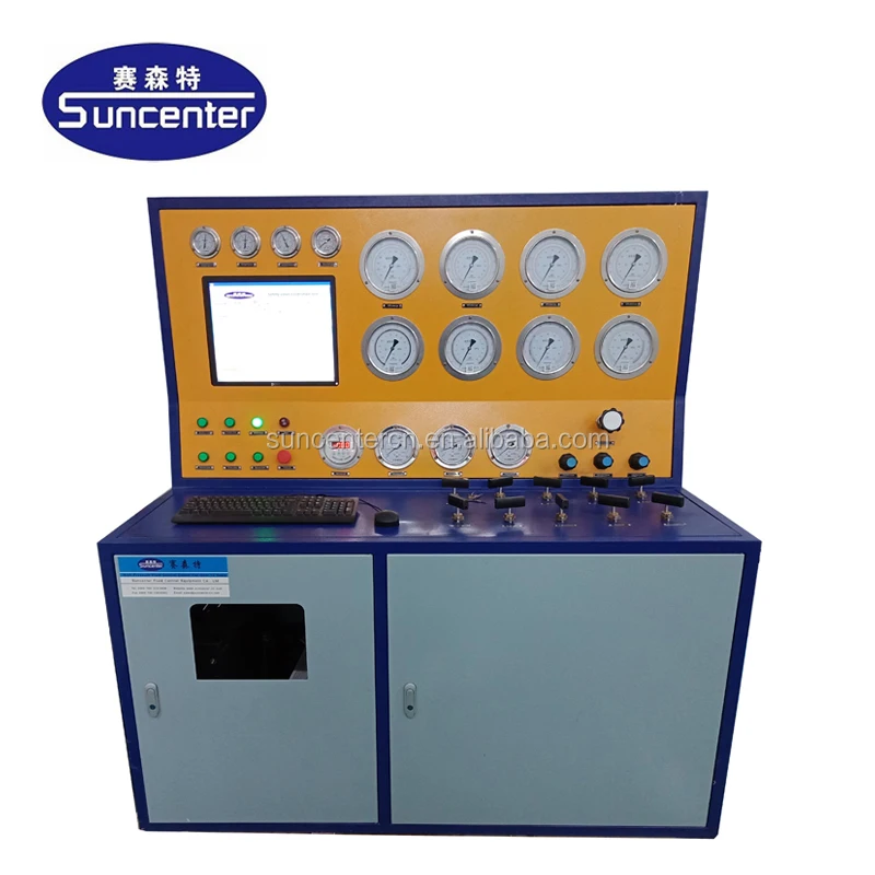 High Pressure  Safety Valve Test Bench Air Driven Safety Valve Test Equipment For industrial aoplication