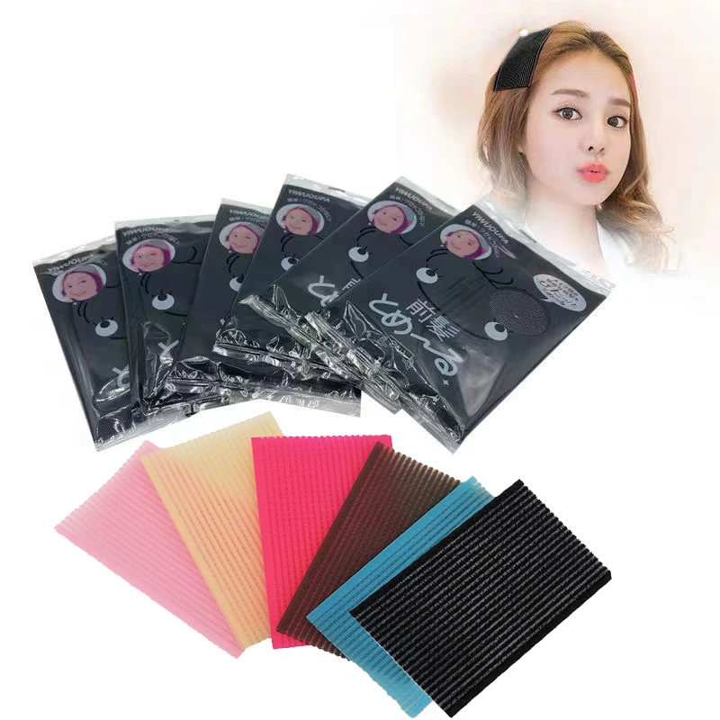 Ten piece of packaging  Hair extensions Pad patch Hair bang accessories Fringe Hair Sticker