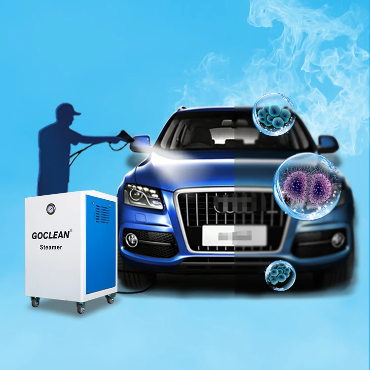 Car Washer Machinery Goclean Steam Cleaner Steam Car Washer Washing Machine Steam Sterilizer Household