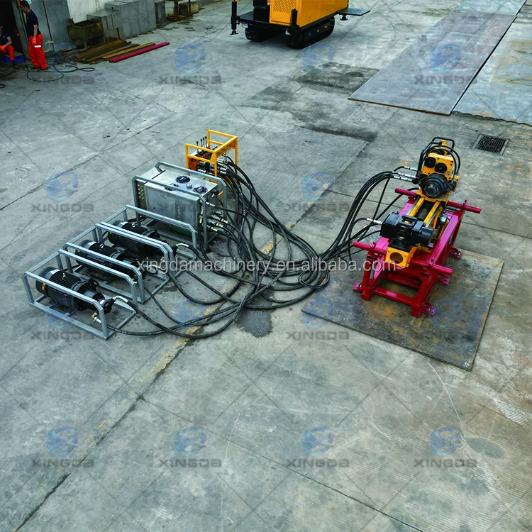 Hot Sales Portable Surface used wireline Portable Light Deep underground Tunnel Drilling Machine for Hard Rock