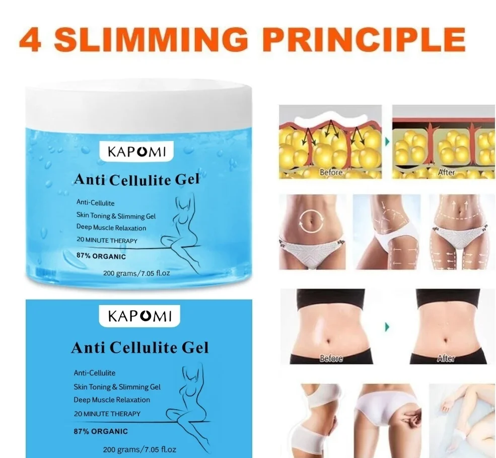 Hot sale wholesale natural fat workout enhancer slimming massage gel hot body belly waist slimming gel weight loss