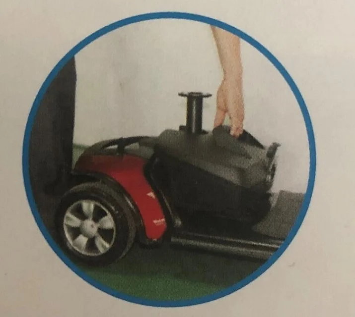 
Fast Charging Safe 8-10H Dynamic Controller 4 Wheel Electric Mobility Disabled Scooter 