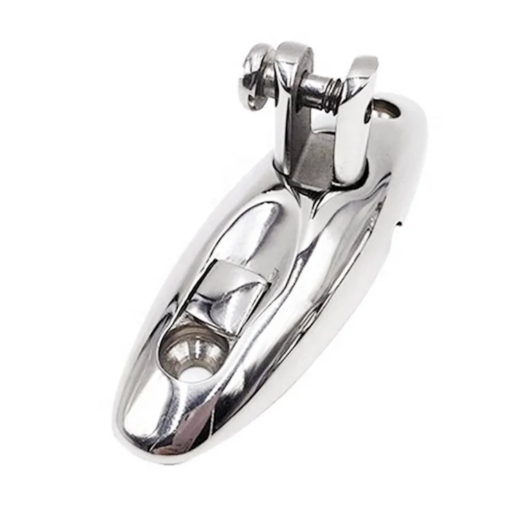 High duty marine fittings boat hardware bimini deck hinge Stainless Steel Swivel Deck Mounts