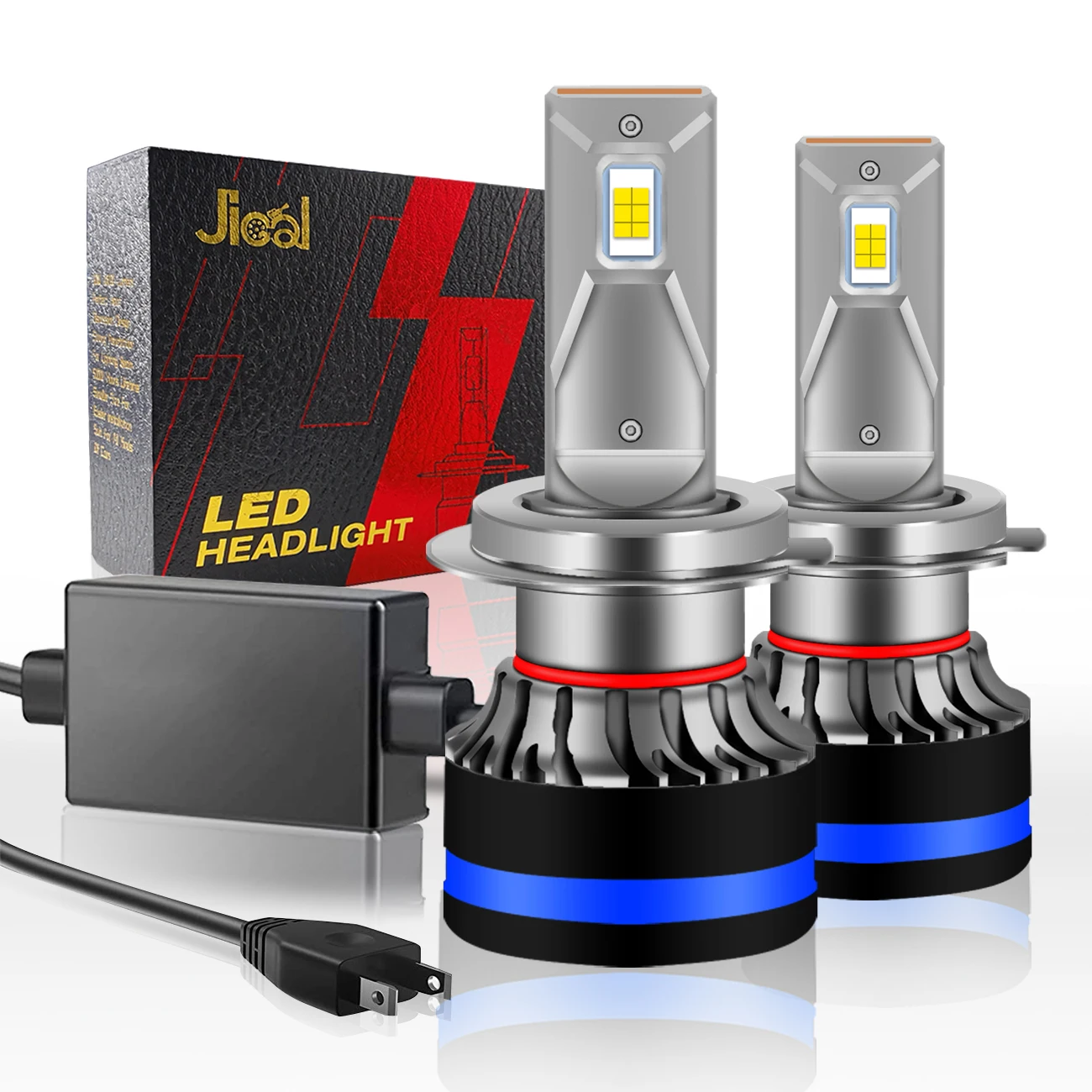 H11 LED Headlight Bulbs H8 H9 LED Bulb Same OEM Size Hi Low Beam Headlamp 10000k White