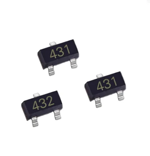 SMD регулятор напряжения IC Triode TL432 432, электронный компонент, выпрямительный диод