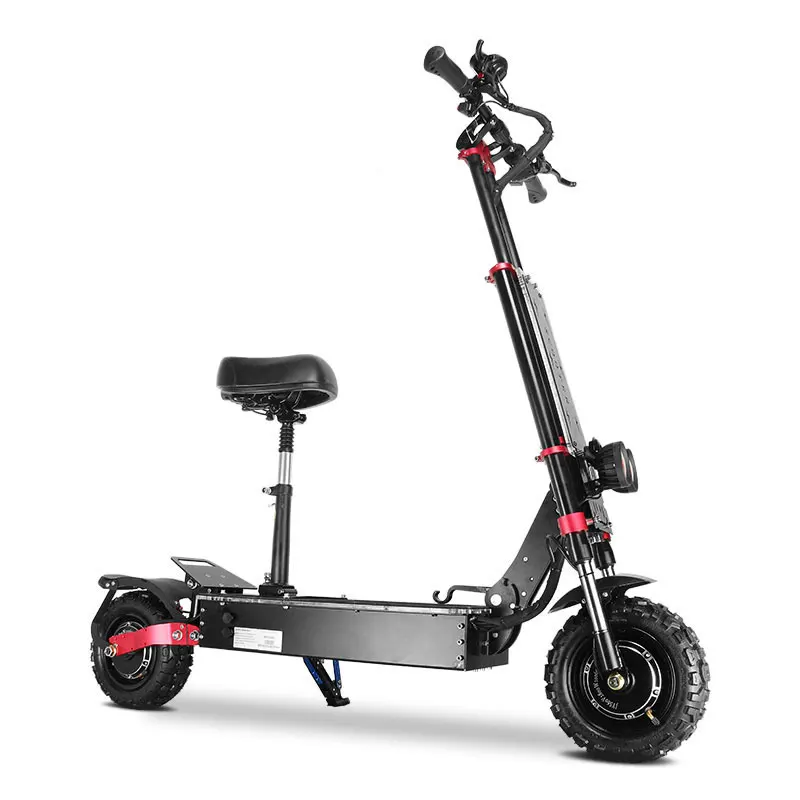 X5 13 Inch 60V 5600W 6000W Two Wheel Dual Motor Us Warehouse Fat Tire Off Road Fast Folding Electric Scooter For Adult