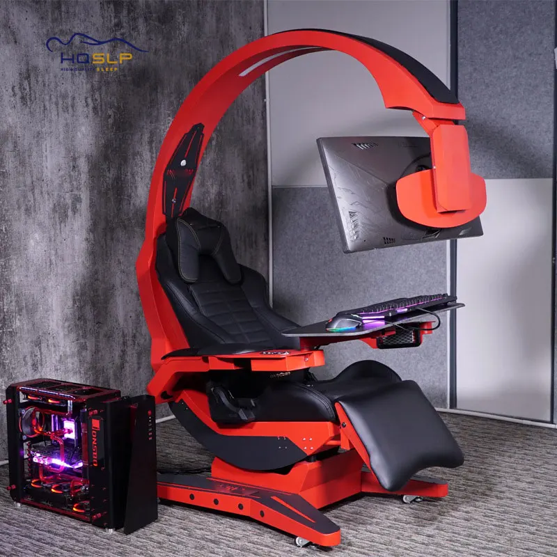 ergonomic scorpion Chair cockpit zero gravity office chair gaming workstation recliner for upto 5 monitors comfortable