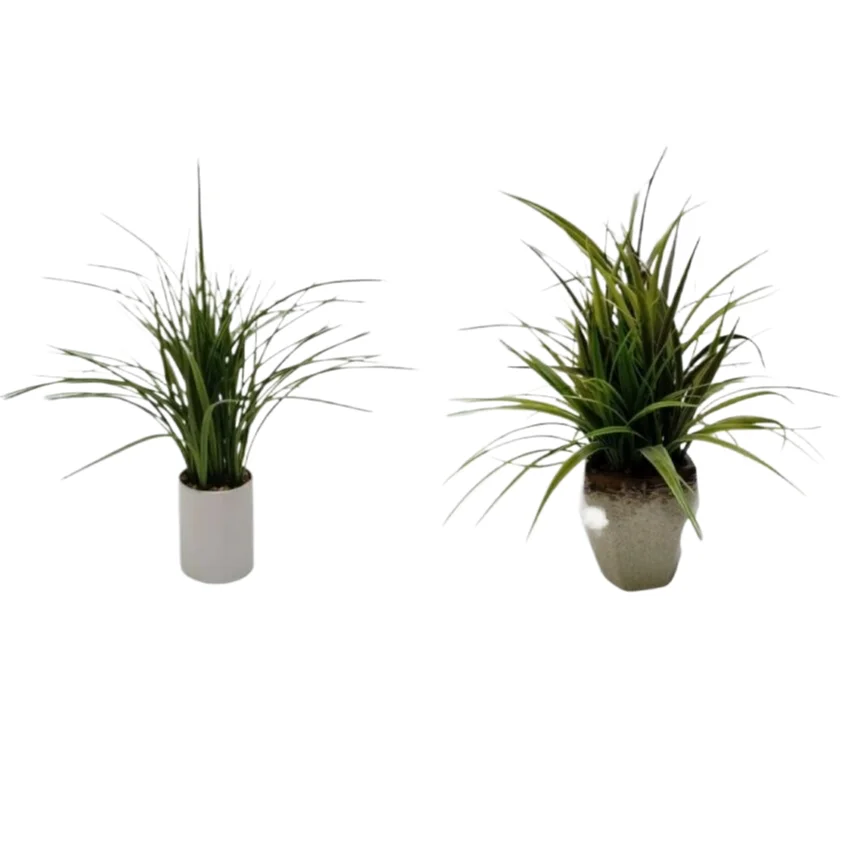 Luxurious home decoration wheat seedling hemp rope potted ornaments B&B living room accessories office simple INS wind Nordic