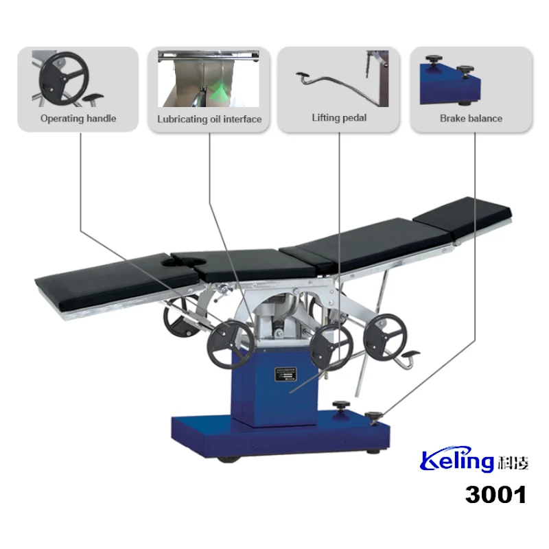 Ортопедические многофункциональные операционные столы с ручным управлением для пациентов