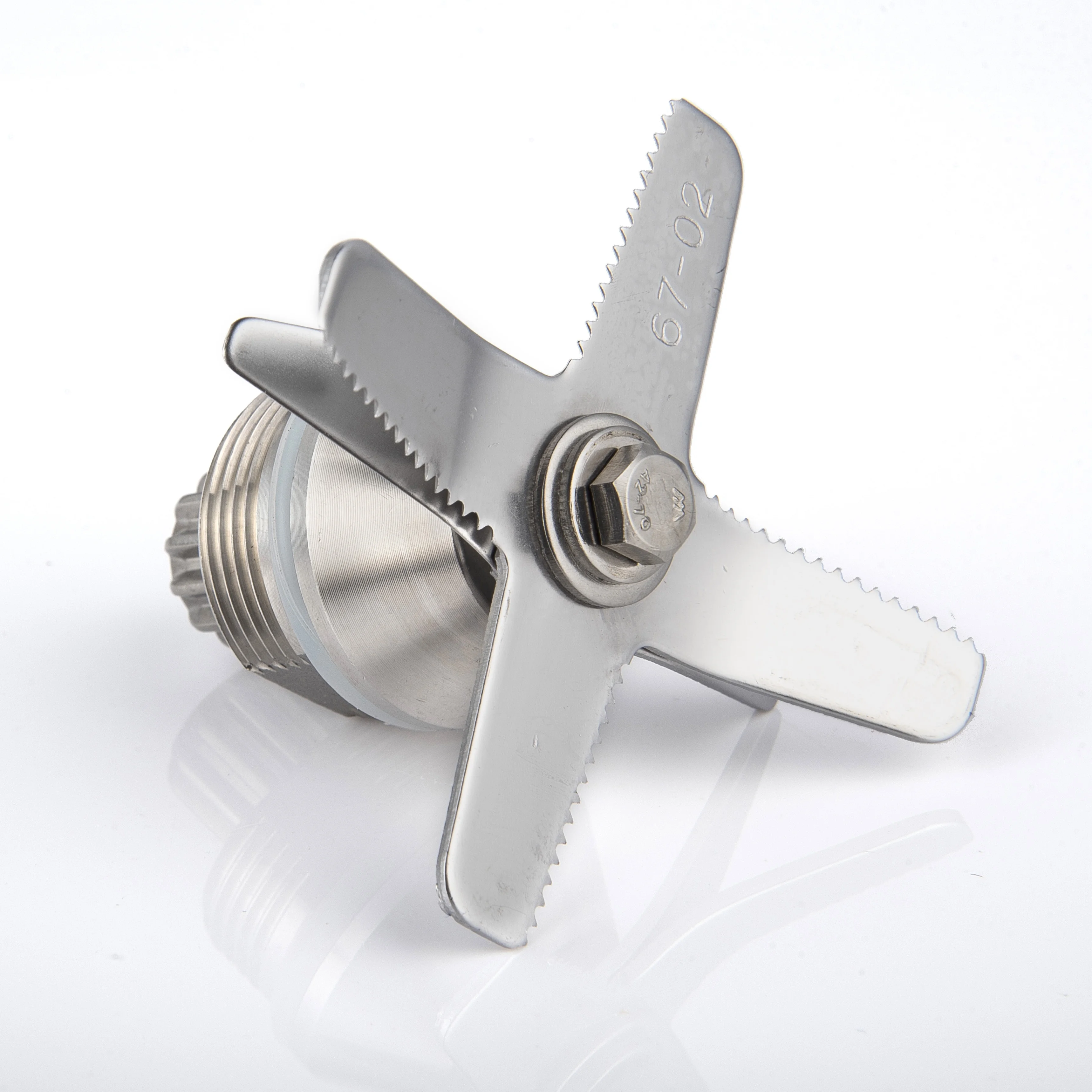 Ideamay, мощный блендер из нержавеющей стали 304, лезвие, нож для большого смузи со льдом с гайкой