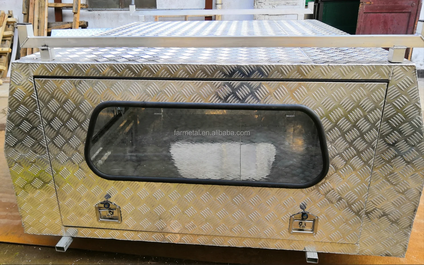 2400*1775*860mm  OEM Heavy Duty flat aluminum ute canopy storage case kits underbody truck box trailer cabinet metal drawers bed