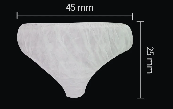 Breathable comfortable SMS Non-woven Fabric Disposable Women Panties for travel sauna spa postpartum underwear