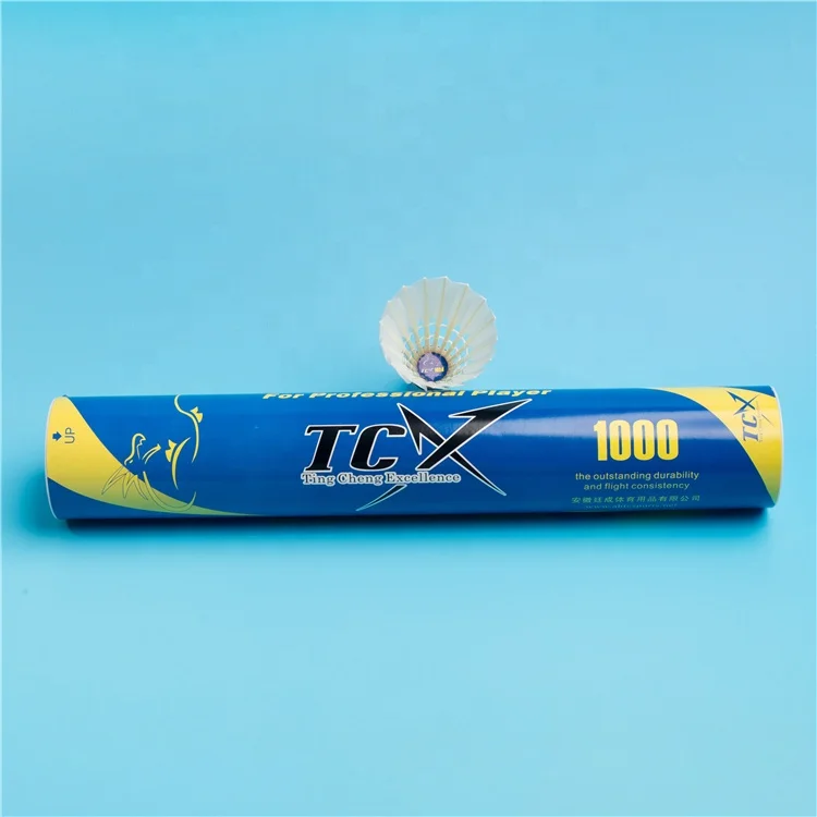 TCX1000 High Level Natural Duck Badminton Feather Shuttlecock Badminton Shuttlecock