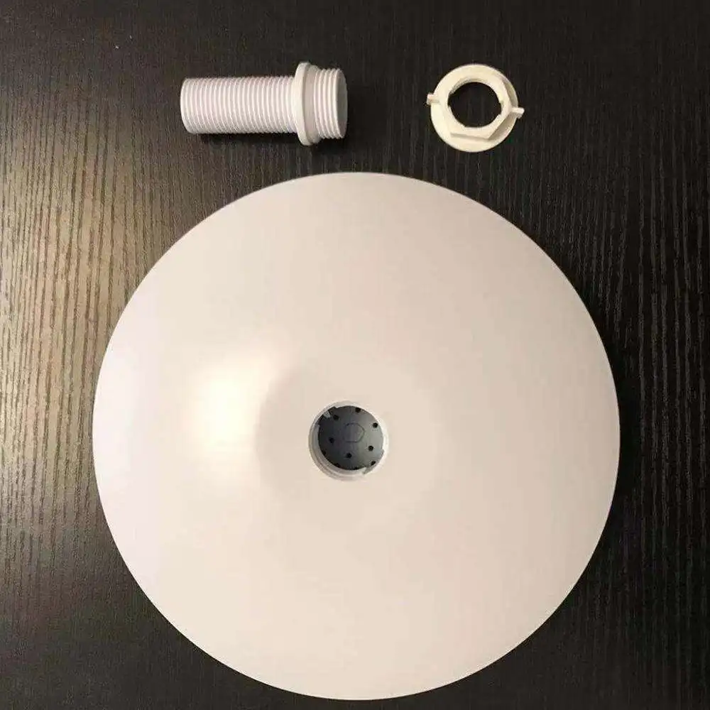 Hydrorelax Chromed Plated Bathroom Square Shower 12 inch bubble rainbow  shower head square