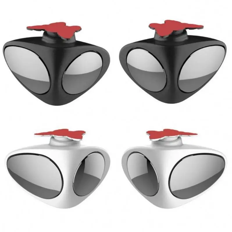 T1333 Multi-function 360-degree adjustable wide-angle auxiliary rearview mirror Car Blind Spot Wide Angle Mirror