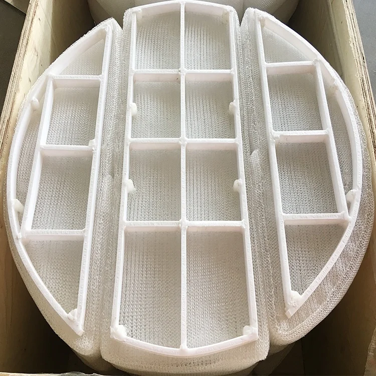 Plastic PP Knitted Mesh Demister Pad for Wet Scrubber