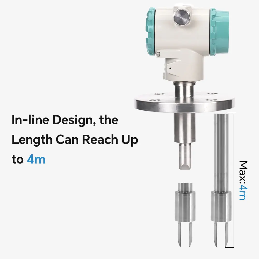 ZHYQ digital fork densitometer in-line liquid hydrometer density meter for slurry, alcohol, methanol, ethanol, chemical liquid