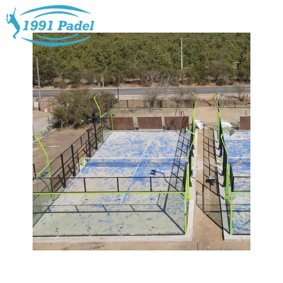 2024 New Design Outdoor Panoramic Padel Tennis Court Wholesale buy Paddle Court Cancha de Padel