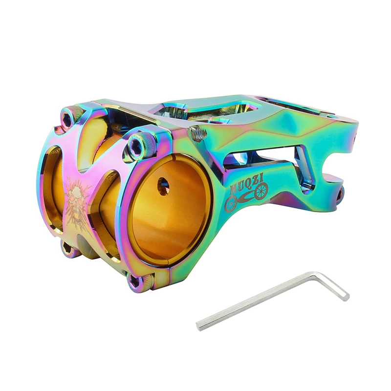 MUQZI 31.8 MM 35 MM Ultralight 17 Degrees Aluminum Alloy Handlebar Mountain Bike Stem for MTB Road Bike Part