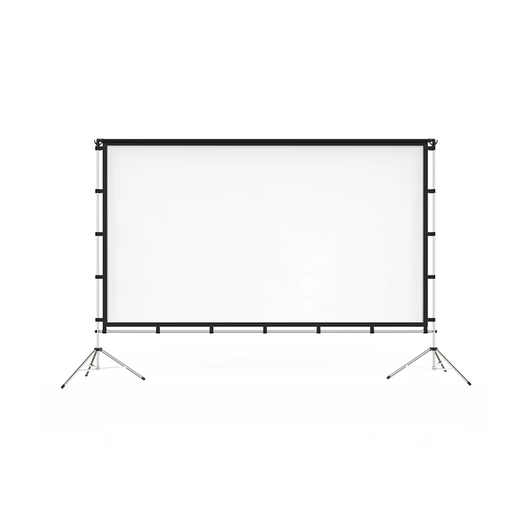 120 Inch Portable Outdoor Projector Screen For Office/school/home Theater/outdoor Movie