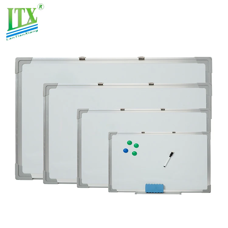 Factory Supply Portable Whiteboard for Kids Magnet Dry Erase White Board Sheet In Aluminum Frame