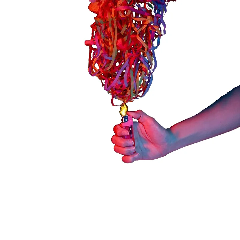 2023 Hot Sale Colorful Hand Throw Festival Event Streamers Flameproof Confetti No Mess Party Decoration