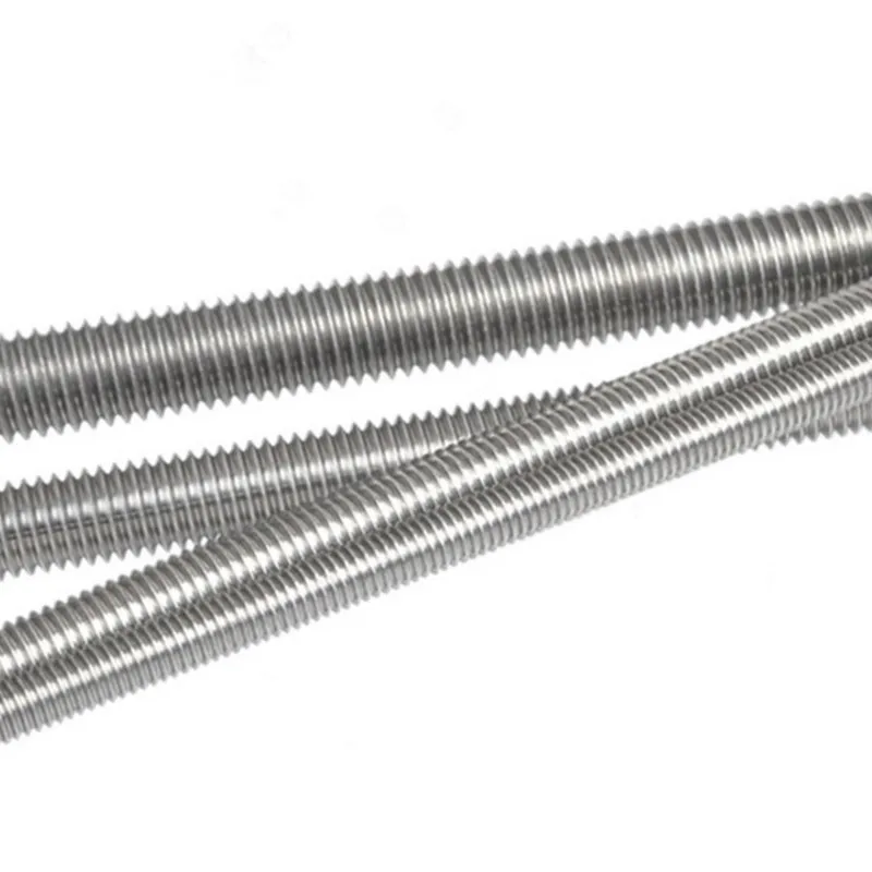 304 stainless steel screw rod full wire screw DIN975 Hot dip galvanized hanger trapezoidal  threaded rod