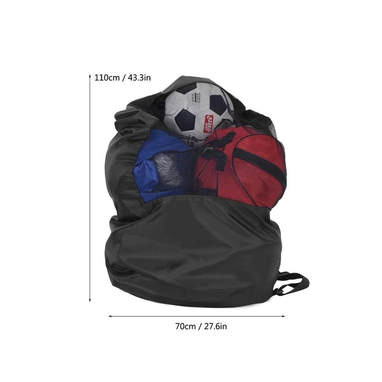 
Chinese manufacturer ordered professional and cheap sports and leisure bag 420D Oxford cloth football basketball storage bag 