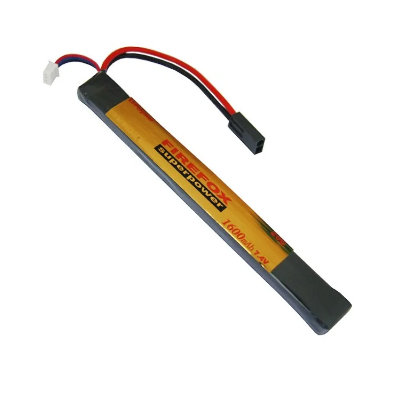 Заводская цена оригинальный 100% Firefox 7 4 В 1600 мАч 20C LiPo Li-Polymer Stick RC батарея F2R16T AEG Airsoft