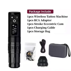 XNET Storm Wand Wireless Tattoo Machine Powerful Motor Professional Digital Electric Rotary Tattoo Pen Gun for Body Art