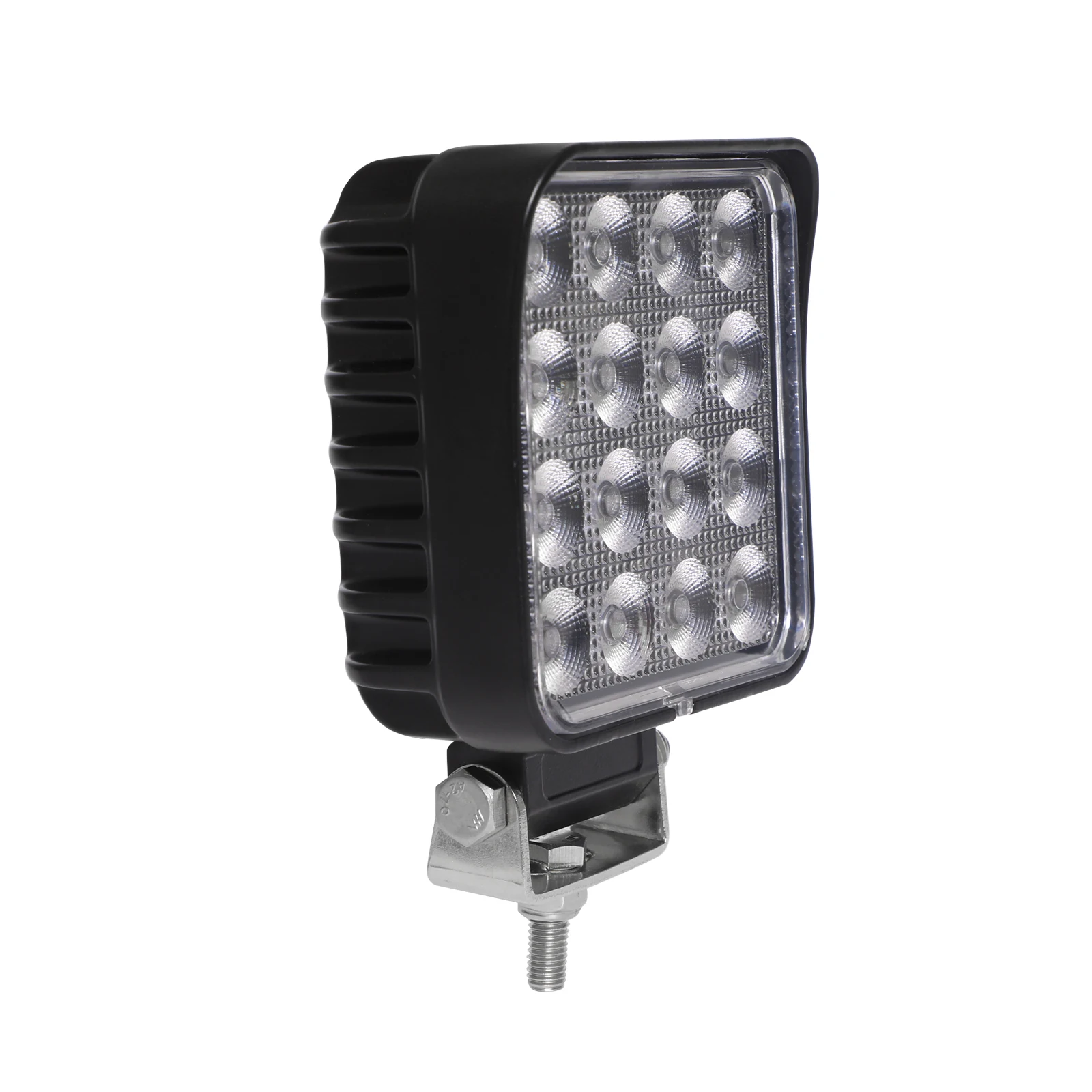 2021 Brightest Off-road Work Light Rectangular Super Duty Spot Light 48W Flood Beam Work Driving Lamp for Jeep Truck SUV ATV UTV