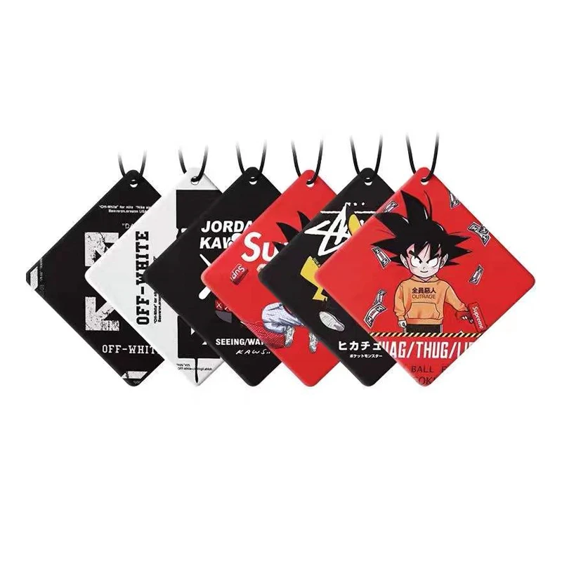 New cartoon animal style car interior decoration perfume film automotive air freshener