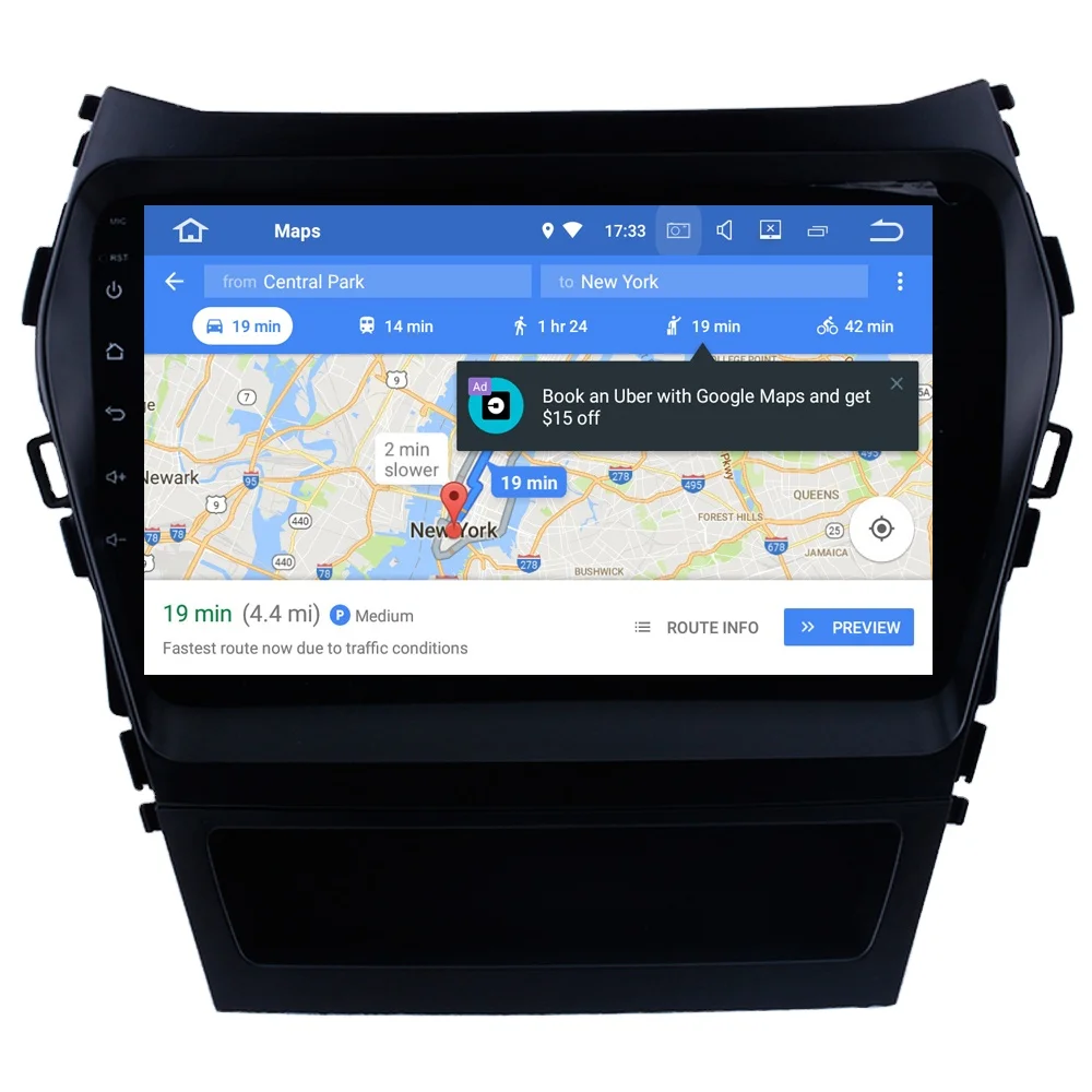 android Auto electronics system accessory For Hyundai Santa Fe 3 2013 - 2016 car stereo Radio Multimedia Video Player Navigation