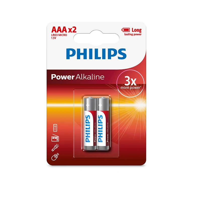 long lasting power AAA 1.5V LR03 toys calculators remote control battery