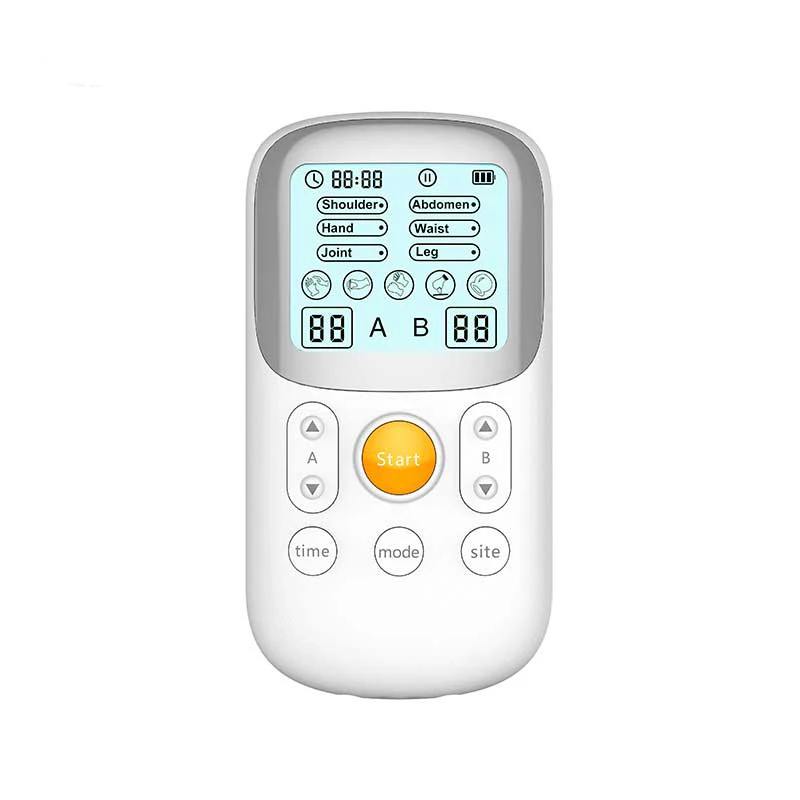 New design electronic pulse massager with high quality electrode pads therapy